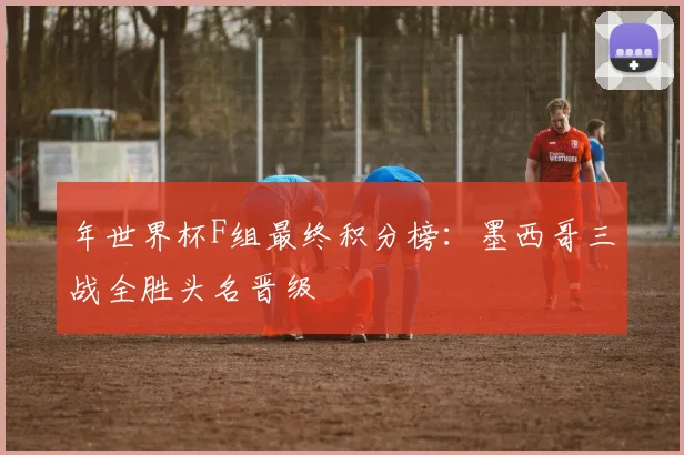 年世界杯F组最终积分榜:墨西哥三战全胜头名晋级